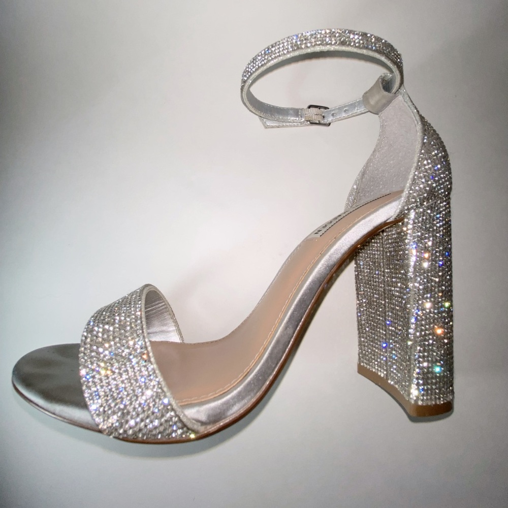 Steve Madden rhinestone heels